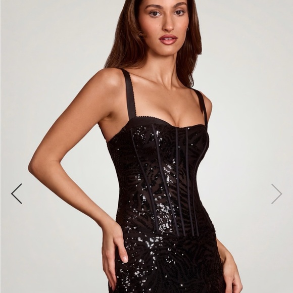 Oh Polly Benedetta Corset Mini Dress NWOT - Picture 4 of 8